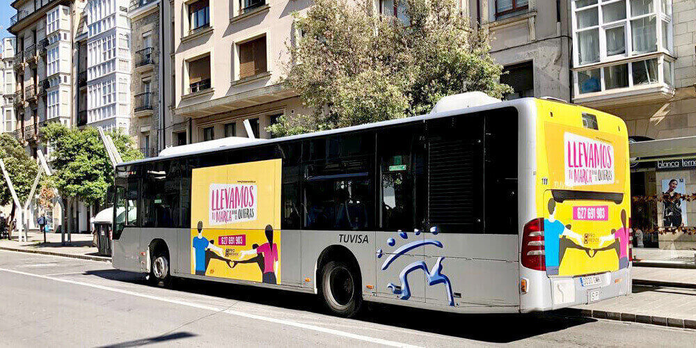 Publicidad en Autobus Vitoria-Gasteiz